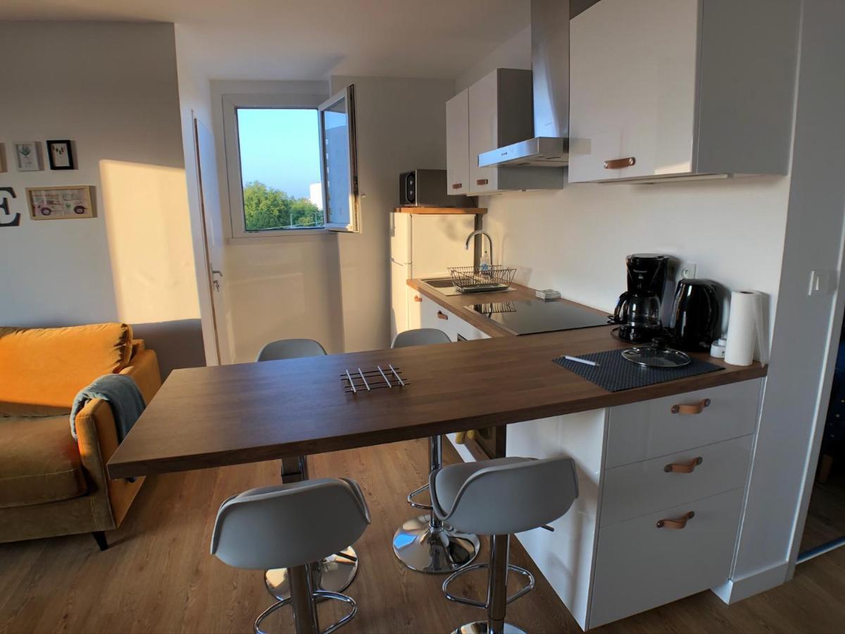 Charmant Appartement 1-4 Personnes, Proche Centre Avec Parking Nantes Buitenkant foto