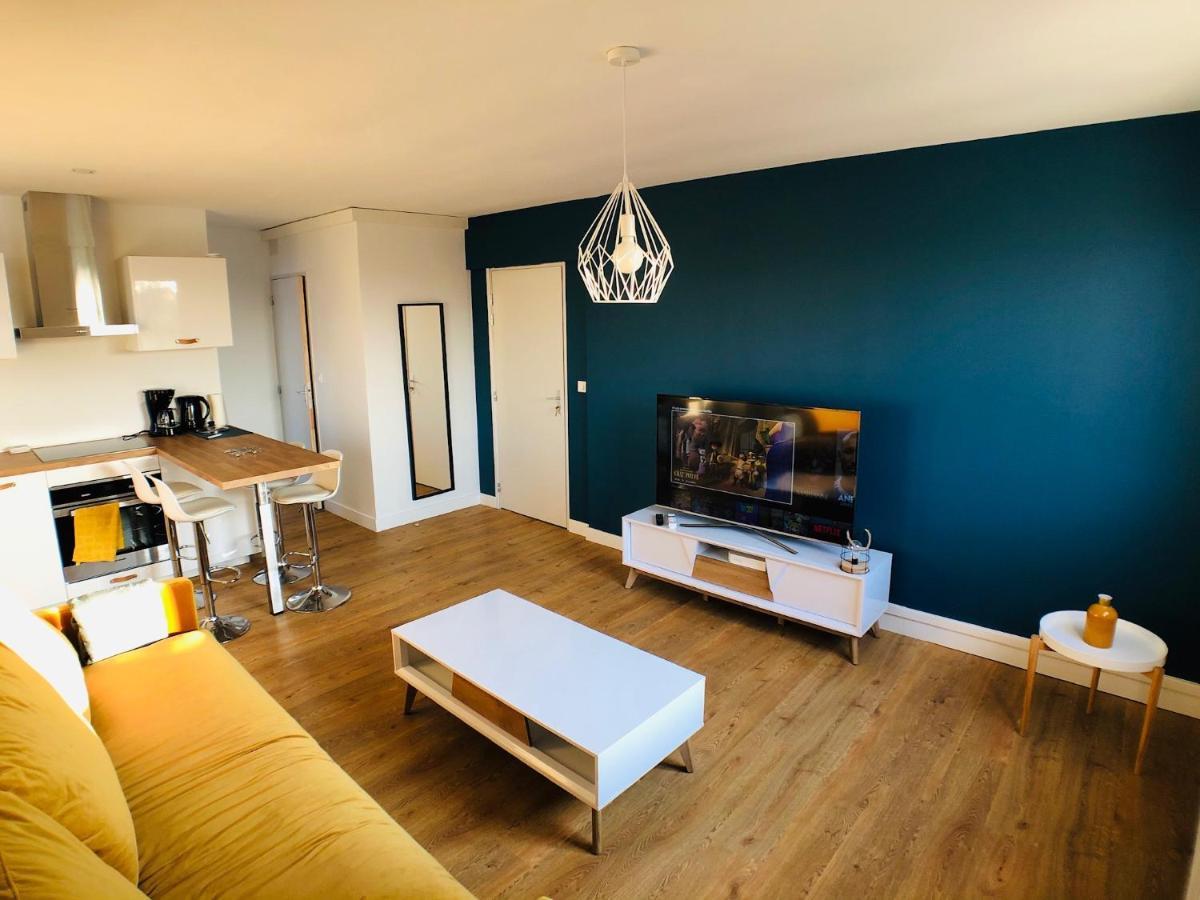 Charmant Appartement 1-4 Personnes, Proche Centre Avec Parking Nantes Buitenkant foto