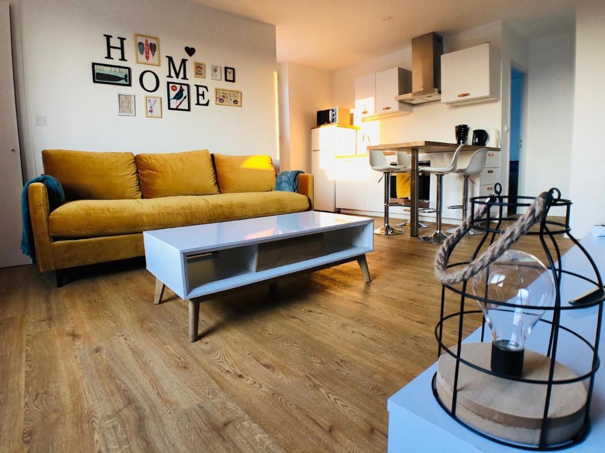 Charmant Appartement 1-4 Personnes, Proche Centre Avec Parking Nantes Buitenkant foto
