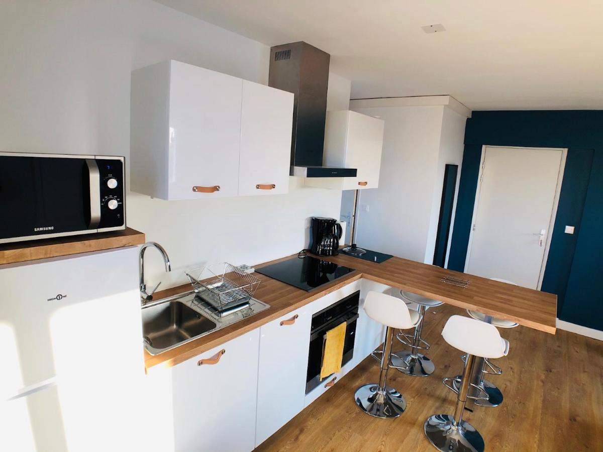 Charmant Appartement 1-4 Personnes, Proche Centre Avec Parking Nantes Buitenkant foto