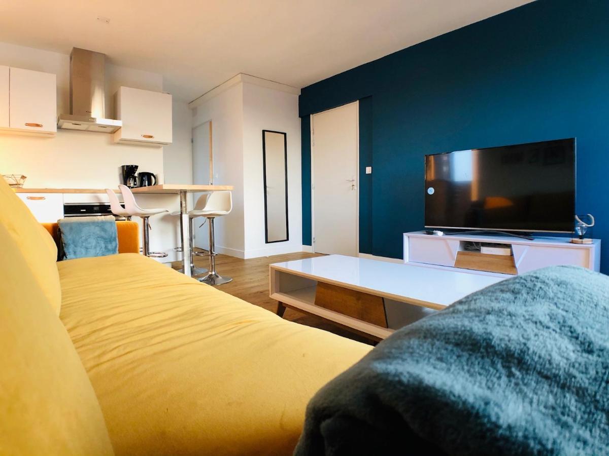 Charmant Appartement 1-4 Personnes, Proche Centre Avec Parking Nantes Buitenkant foto