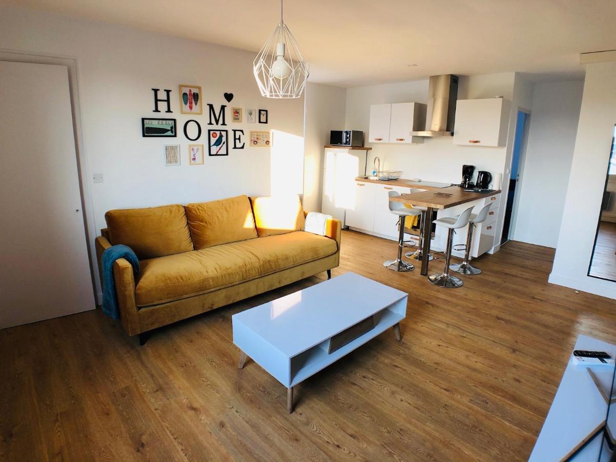 Charmant Appartement 1-4 Personnes, Proche Centre Avec Parking Nantes Buitenkant foto