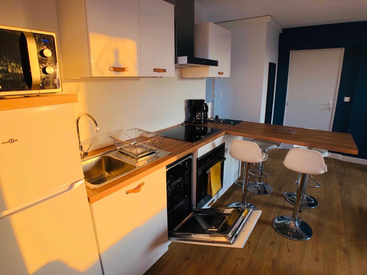 Charmant Appartement 1-4 Personnes, Proche Centre Avec Parking Nantes Buitenkant foto